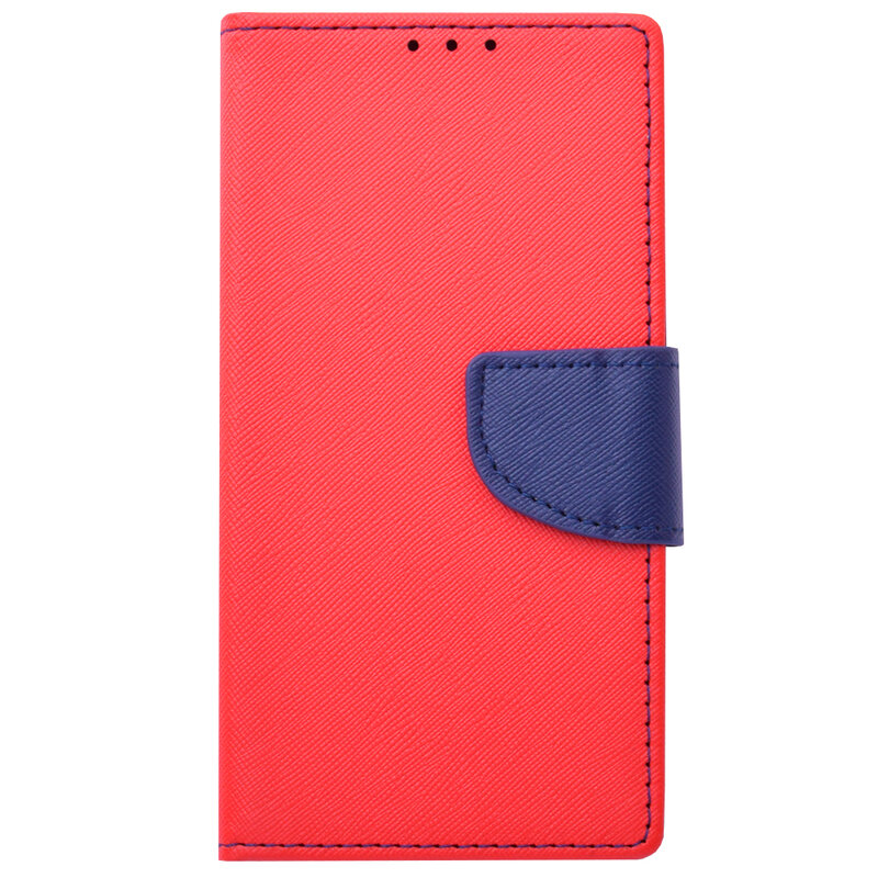 Husa Huawei Y6II Compact / Y6 II Compact / Y6 2 Compact Flip MyFancy - Rosu