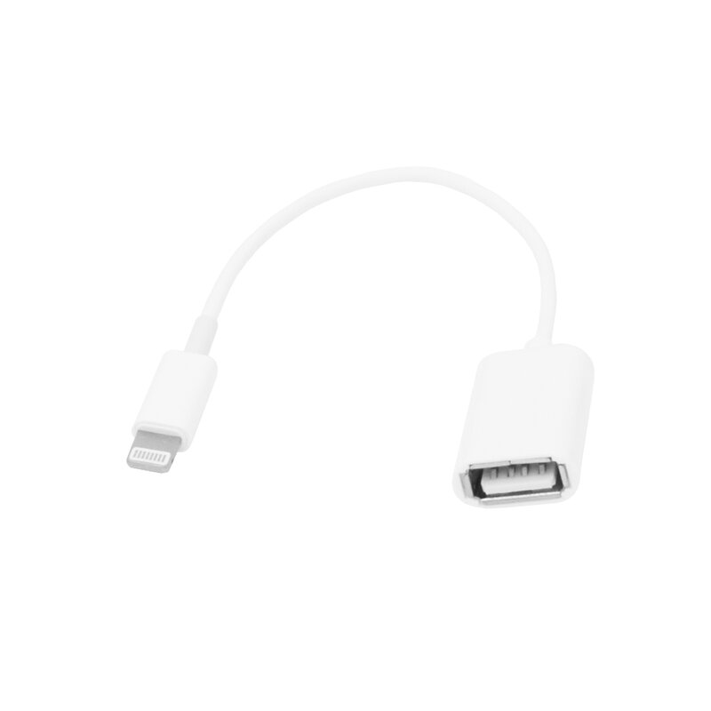 Convertor Host Otg USB To Lightning Adaptor - Alb