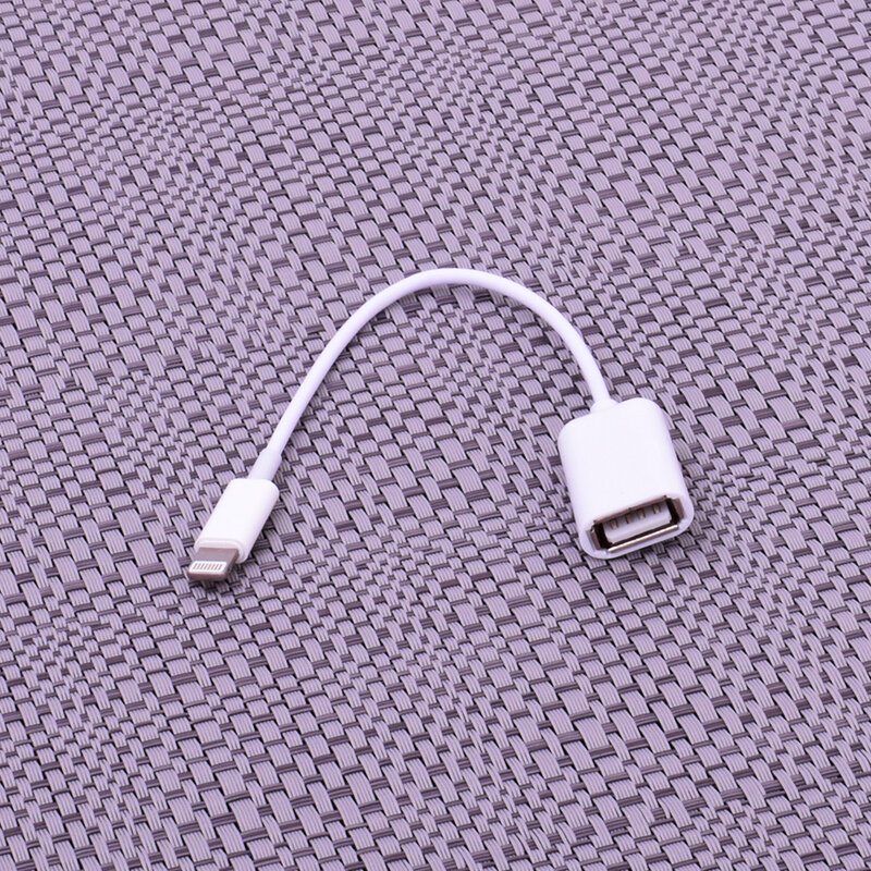 Convertor Host Otg USB To Lightning Adaptor - Alb