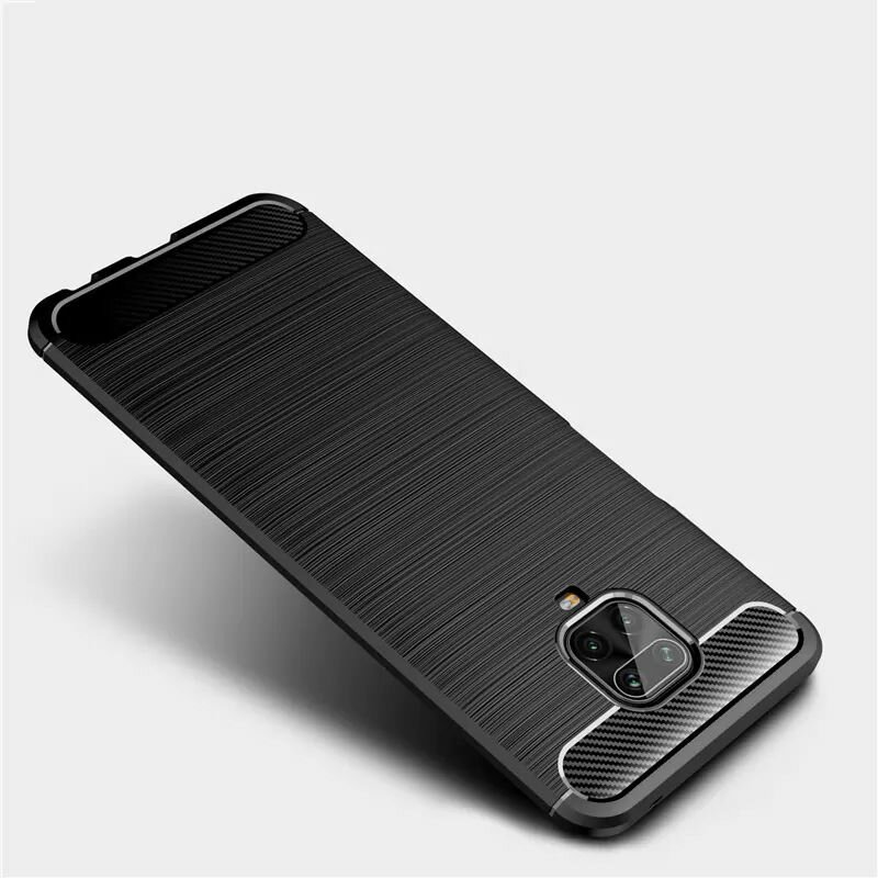 Husa Xiaomi Redmi Note 9 Pro Tech-Protect TPU Carbon - Negru