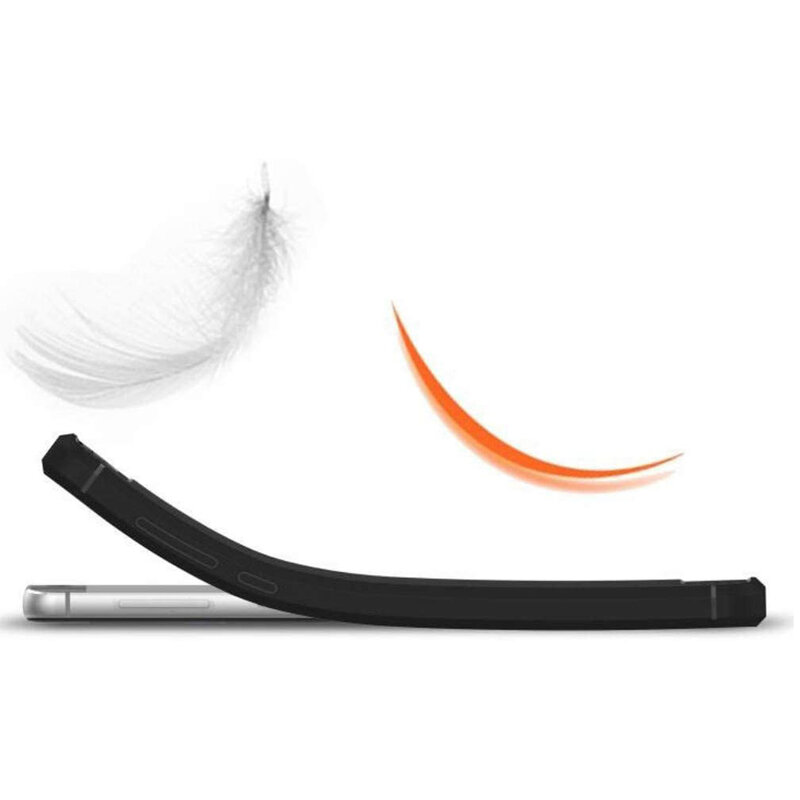 Husa Nokia 2 Techsuit Carbon Silicone, rosu