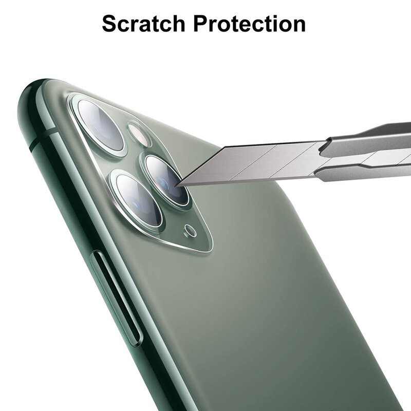 Folie Sticla iPhone 11 Pro Bluestar Camera Lens Glass Full Cover - Clear