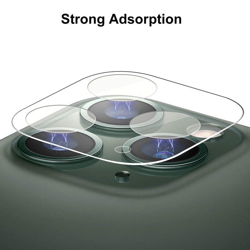 Folie Sticla iPhone 11 Pro Bluestar Camera Lens Glass Full Cover - Clear