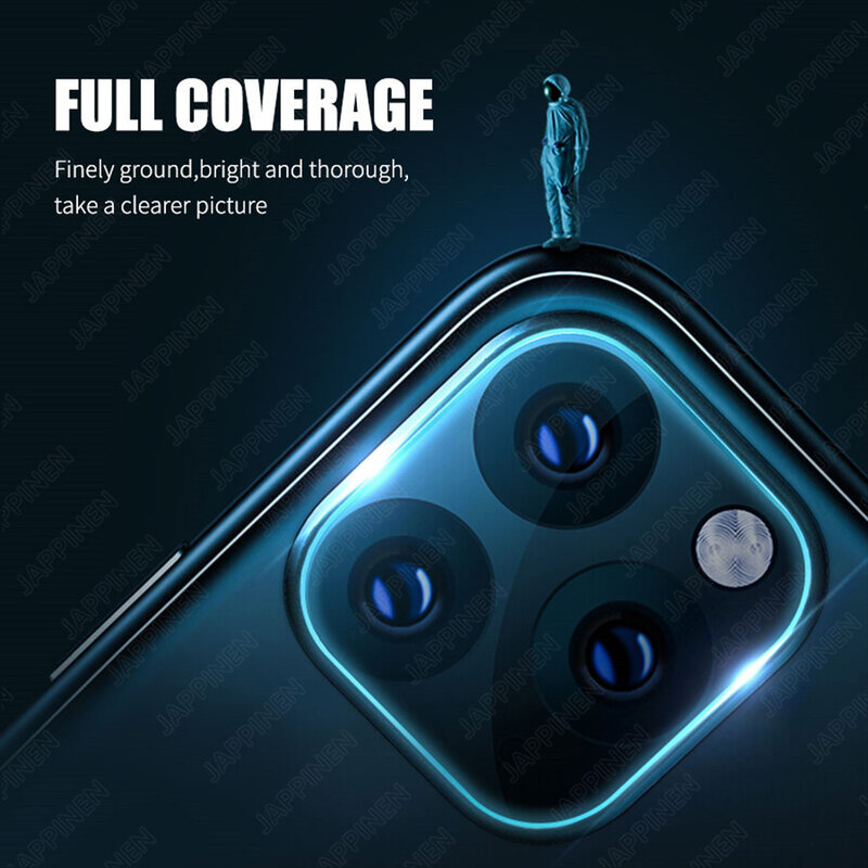 Folie Sticla iPhone 11 Pro Bluestar Camera Lens Glass Full Cover - Clear