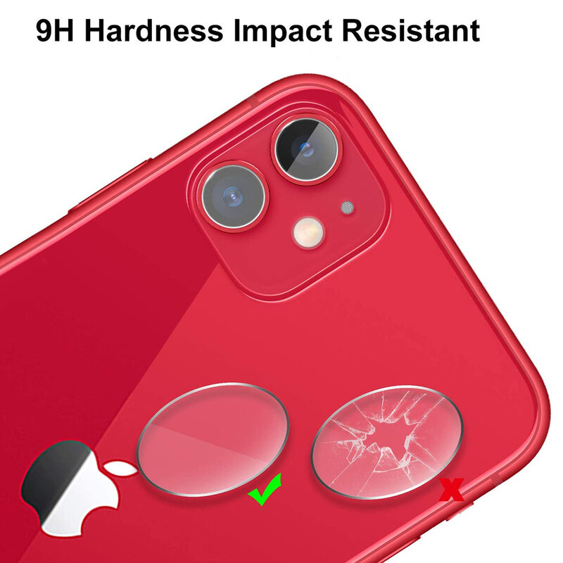 Folie Sticla iPhone 11 Bluestar Camera Lens Glass Full Cover - Clear