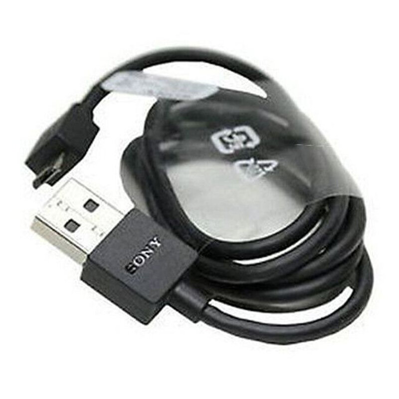 Cablu De Date Original Sony EC801 / EC803 USB to Micro-USB Pentru Sony Xperia 2.4A 1.2m - Bulk - Black