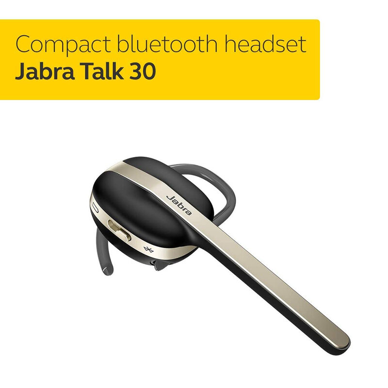 Casca Bluetooth Mono Jabra Talk 30 HD Voice Premium Microphone Wireless - Black