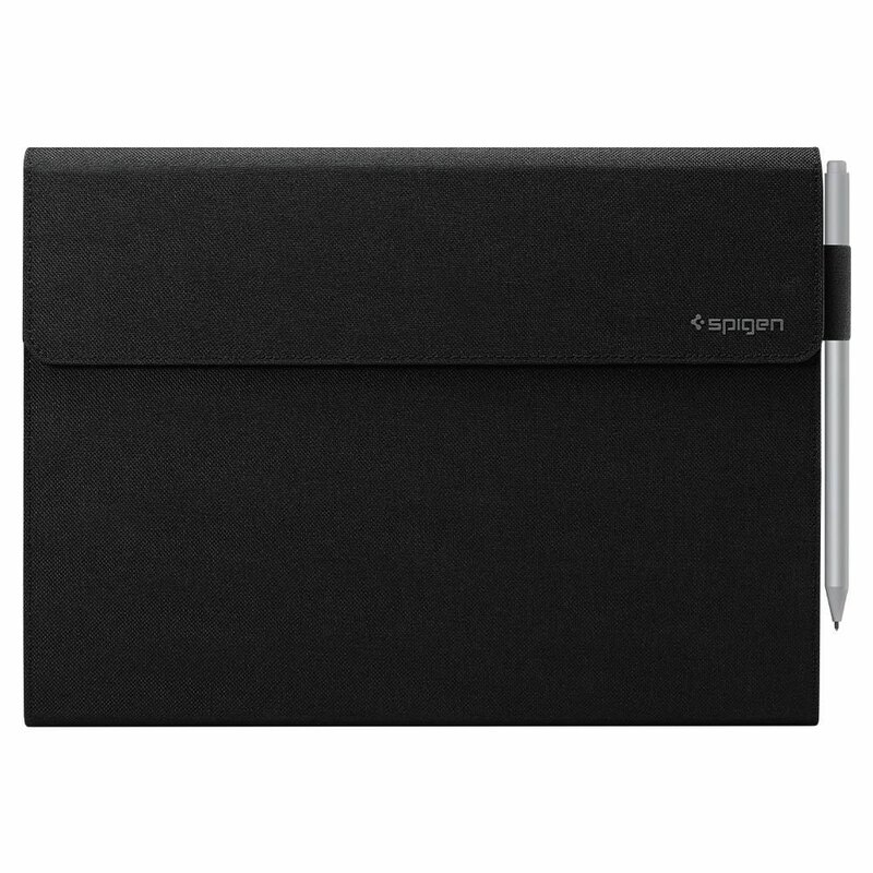 Husa Microsoft Surface Pro 7 Spigen Stand Folio - Black