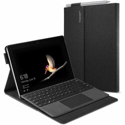 Husa Microsoft Surface GO Spigen Stand Folio - Black