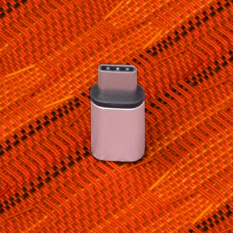 Adaptor Charger Micro-USB To Type-C Convertor Pentru Incarcare si Transfer De Date - 0009 - Argintiu