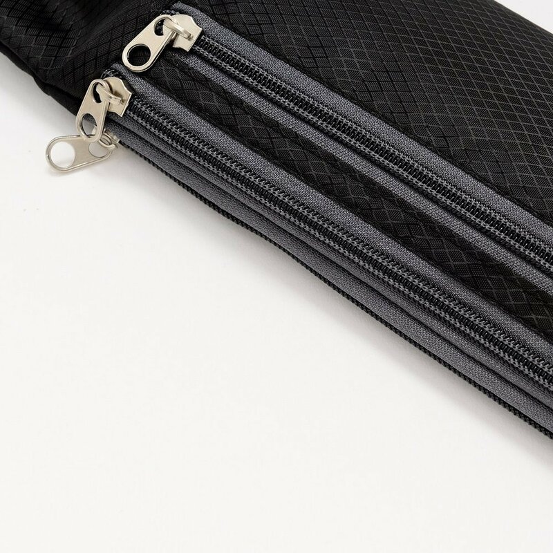 Husa Alergare Tripple Zip Belt Bag Ultimate Running With Headphone Outlet Tip Curea Borseta Universala - Red