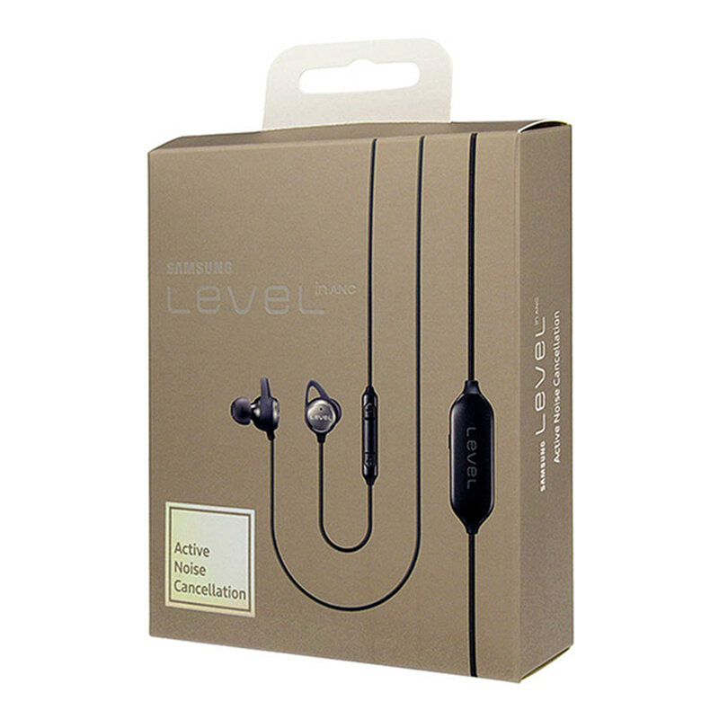 Casti In-Ear Originale Samsung Level In ANC EO-IG930BB Active Noise Cancellation 3.5mm 1.2m - Blister - Black