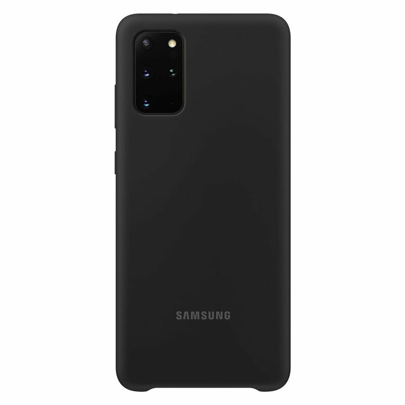 Husa Originala Samsung Galaxy S20 Plus 5G Silicone Cover - Negru