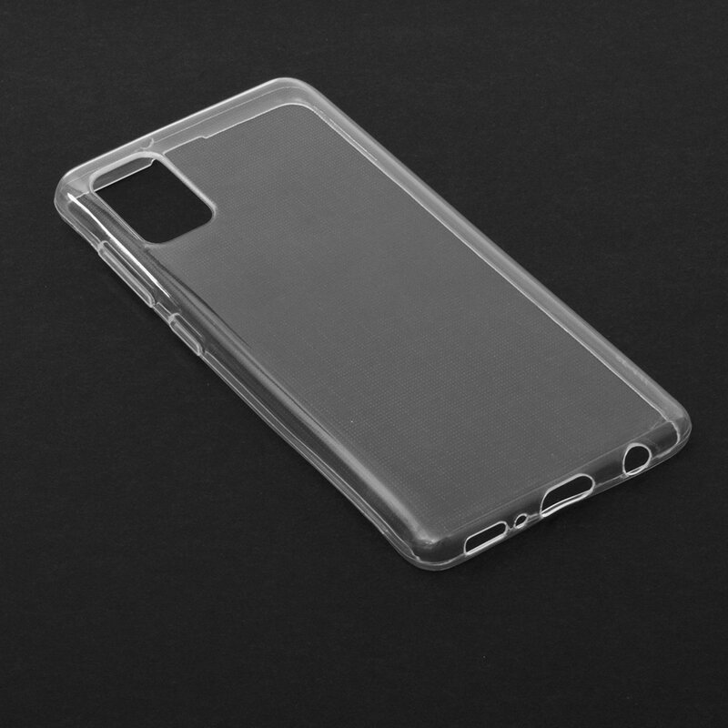 Husa Samsung Galaxy A41 Techsuit Clear Silicone, transparenta