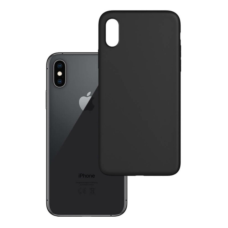 Husa iPhone XS 3mk Matt Case - Black