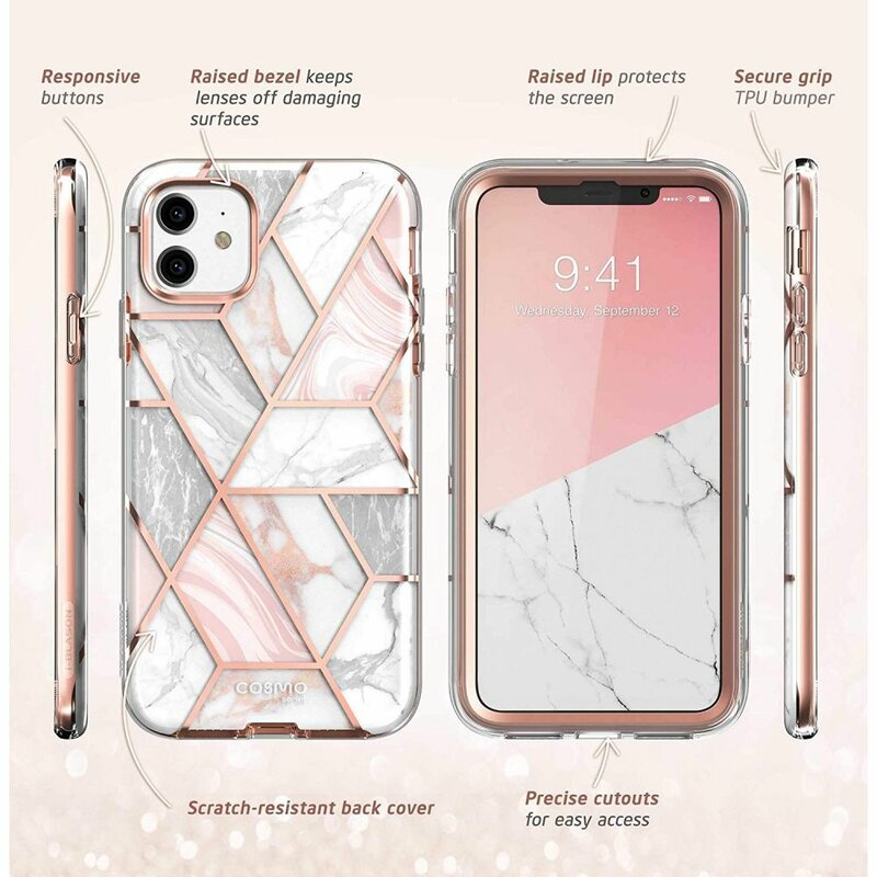 Husa iPhone 11 I-Blason Cosmo, roz