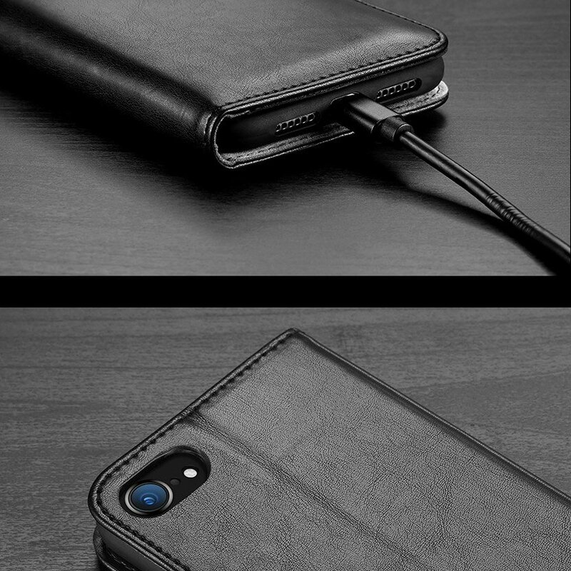 Husa iPhone 8 Dux Ducis Kado Series Book - Roz