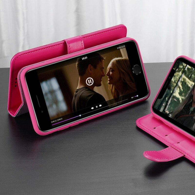 Husa iPhone 8 Dux Ducis Kado Series Book - Roz