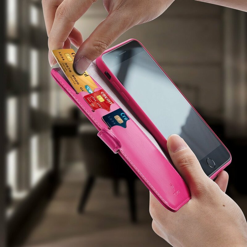 Husa iPhone 8 Dux Ducis Kado Series Book - Roz
