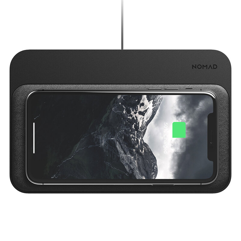 Incarcator Wireless Nomad Base Station Hub Edition Universal 4 in 1 USB-C/USB-A/Iphone/AirPods - Black