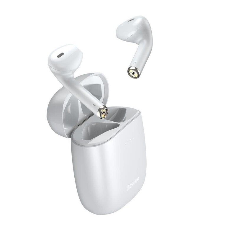 Casti in-ear True Wireless Enkok W04 Baseus, alb, NGW04-02