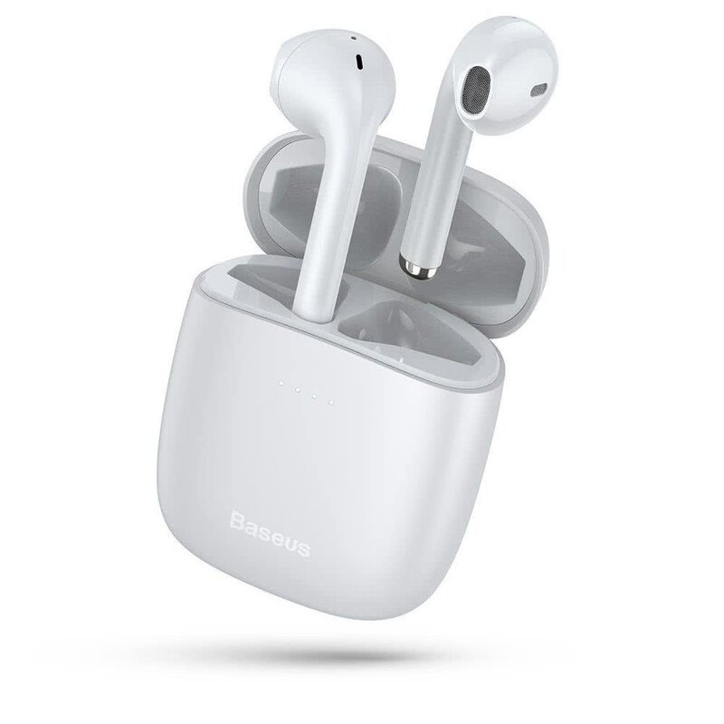 Casti In-Ear Baseus Enkok W04 Pro True Wireless Earphones Hi-fi Cu Microfon - NGW04P-02 - Alb