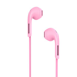 Casti In-Ear Hoco M39 Rhyme Sound HiFi Quality Wired 3.5mm Jack With Microphone 1.2m - Pink