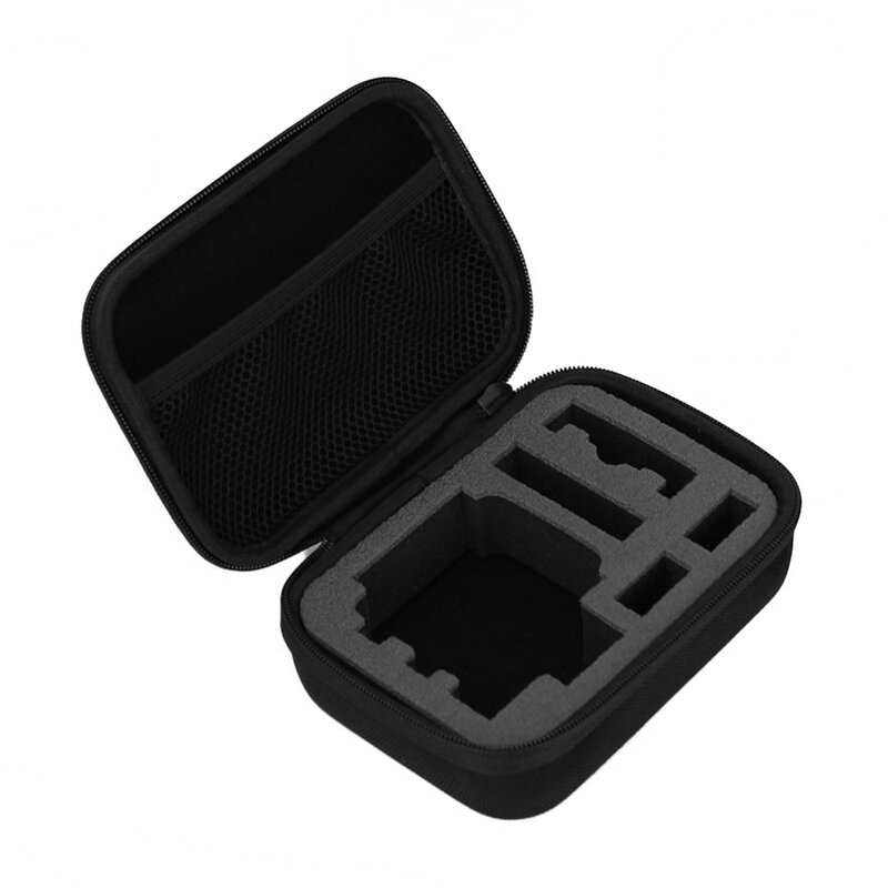 Husa GoPro Hero Holder Bag Geanta Universala Camere De Actiune Cu Spatii De Depozitare Si Fermoar - S - Black
