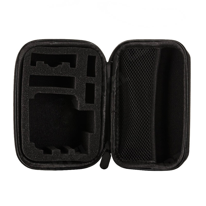 Husa GoPro Hero Holder Bag Geanta Universala Camere De Actiune Cu Spatii De Depozitare Si Fermoar - S - Black