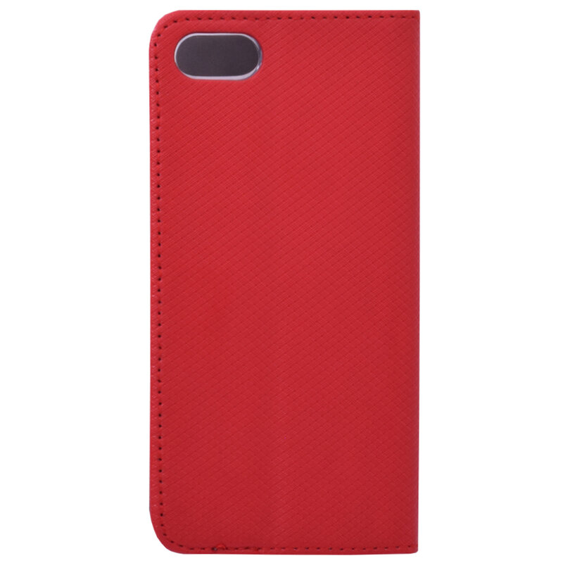Husa Smart Book iPhone 7 Flip Rosu