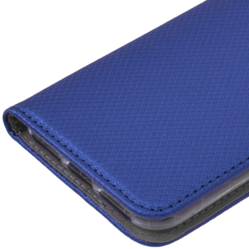 Husa Smart Book iPhone 7 Flip Albastru