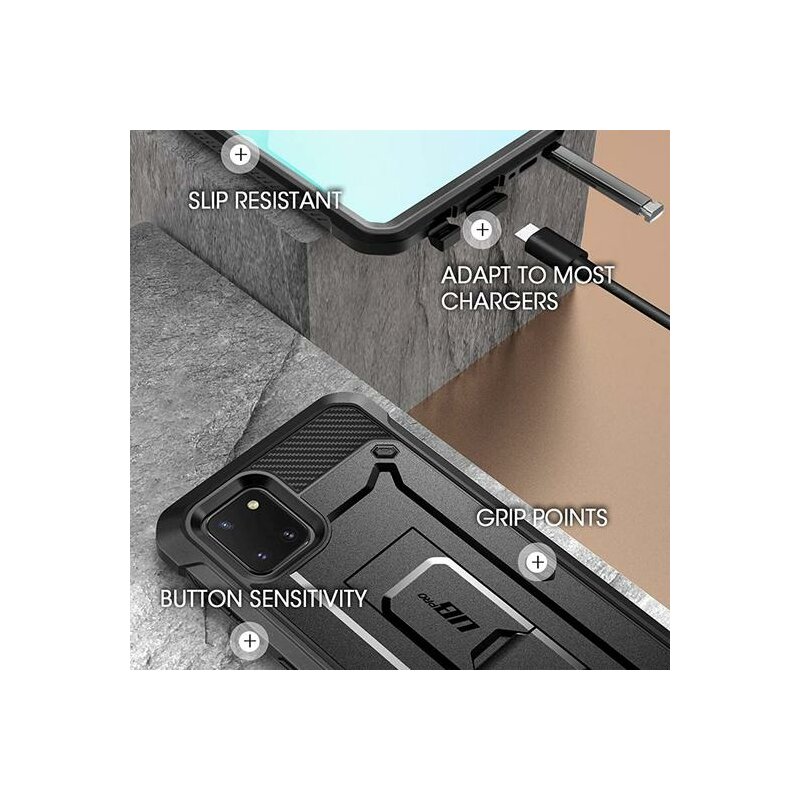 Husa Samsung Galaxy Note 10 Lite Supcase Unicorn Beetle Pro, negru