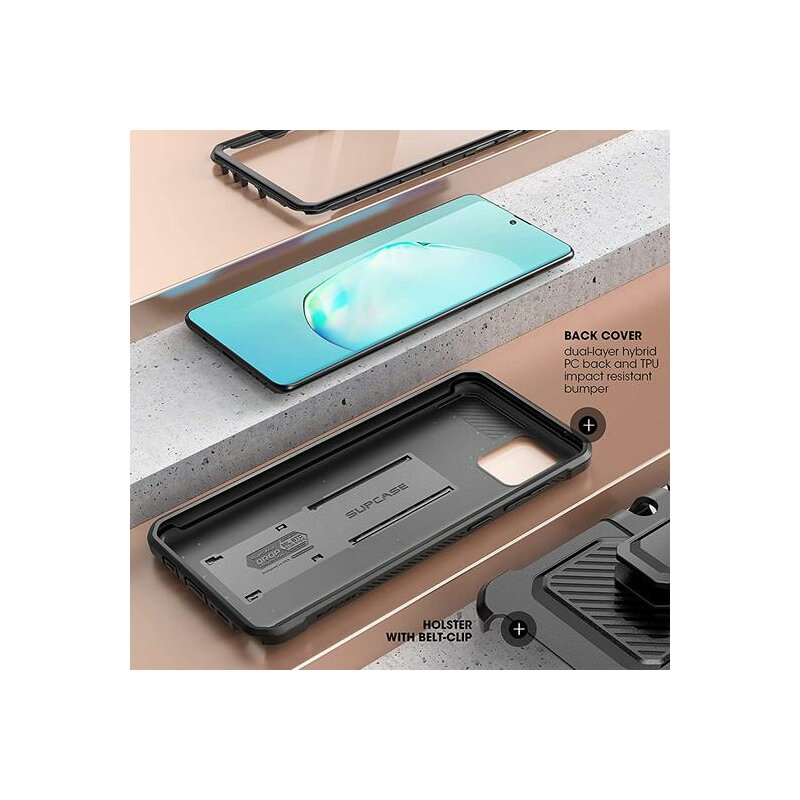 Husa Samsung Galaxy Note 10 Lite Supcase Unicorn Beetle Pro, negru