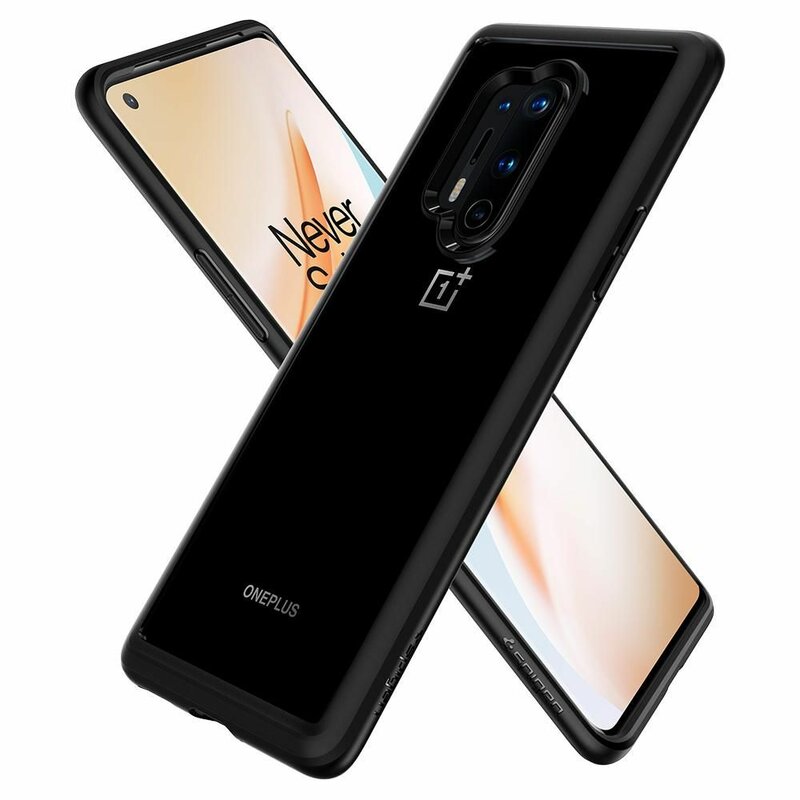 Husa OnePlus 8 Pro Spigen Ultra Hybrid - Matte Black