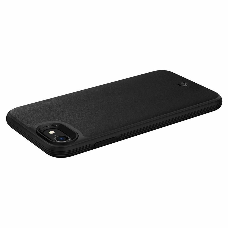 Husa iPhone 7 Spigen Ciel by Cyrill Leather Brick - Black