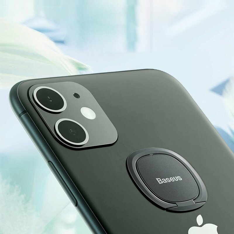 Suport inel pentru telefon, iRing Baseus, gri, SUYB-0A