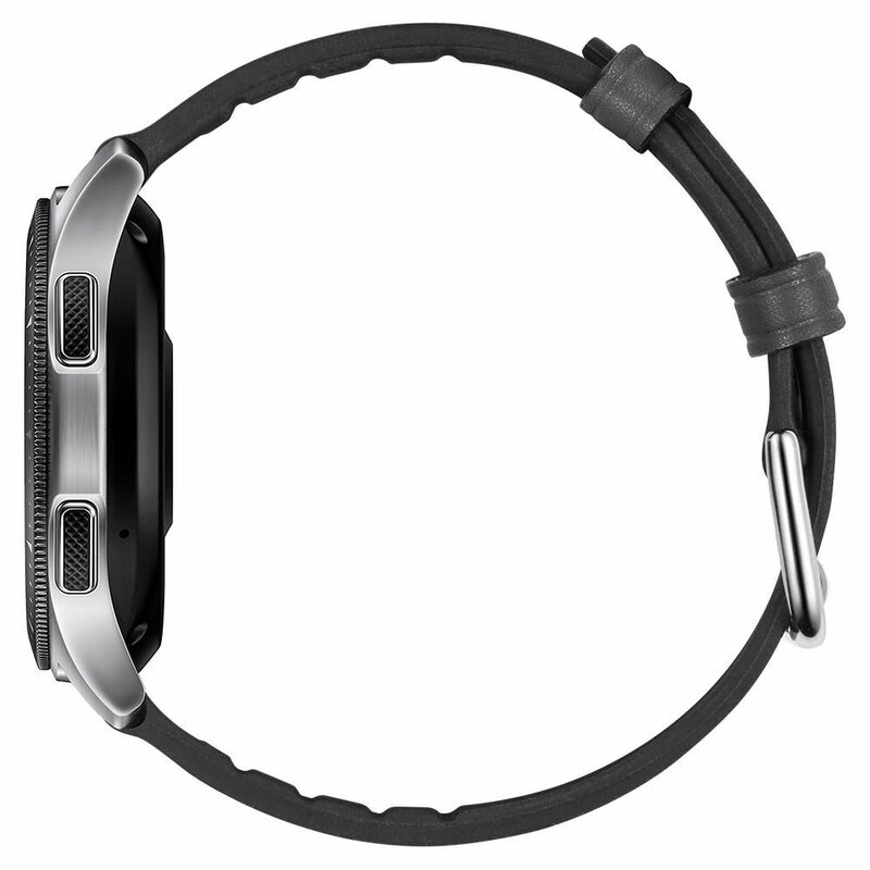Curea Huawei Watch GT 46mm Spigen Retro Fit - Black