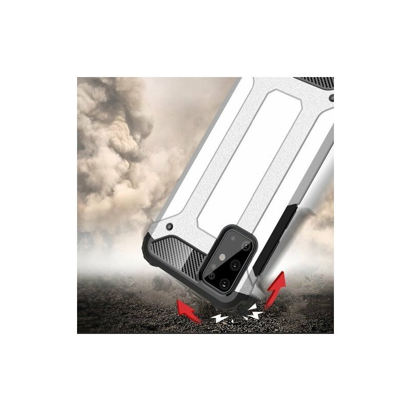 Husa Samsung Galaxy S20 Ultra 5G Techsuit Hybrid Armor, albastru