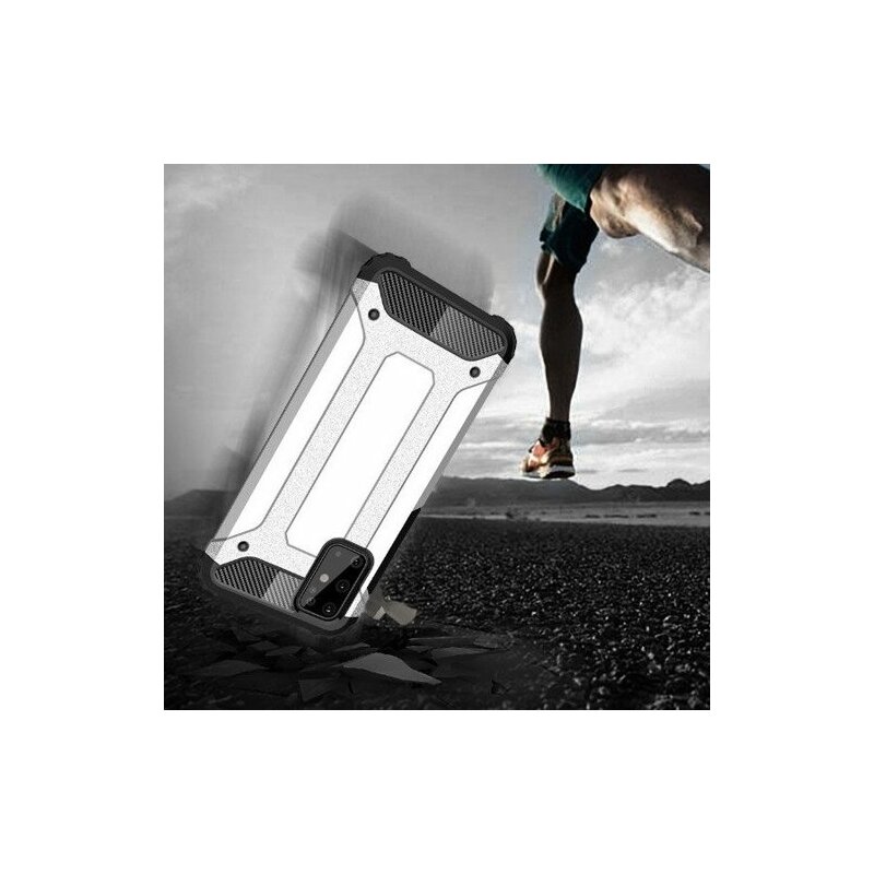 Husa Samsung Galaxy S20 Ultra 5G Techsuit Hybrid Armor - Auriu