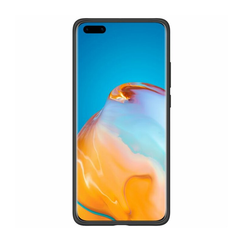 Husa Originala Huawei P40 Pro Silicon Cover - Negru