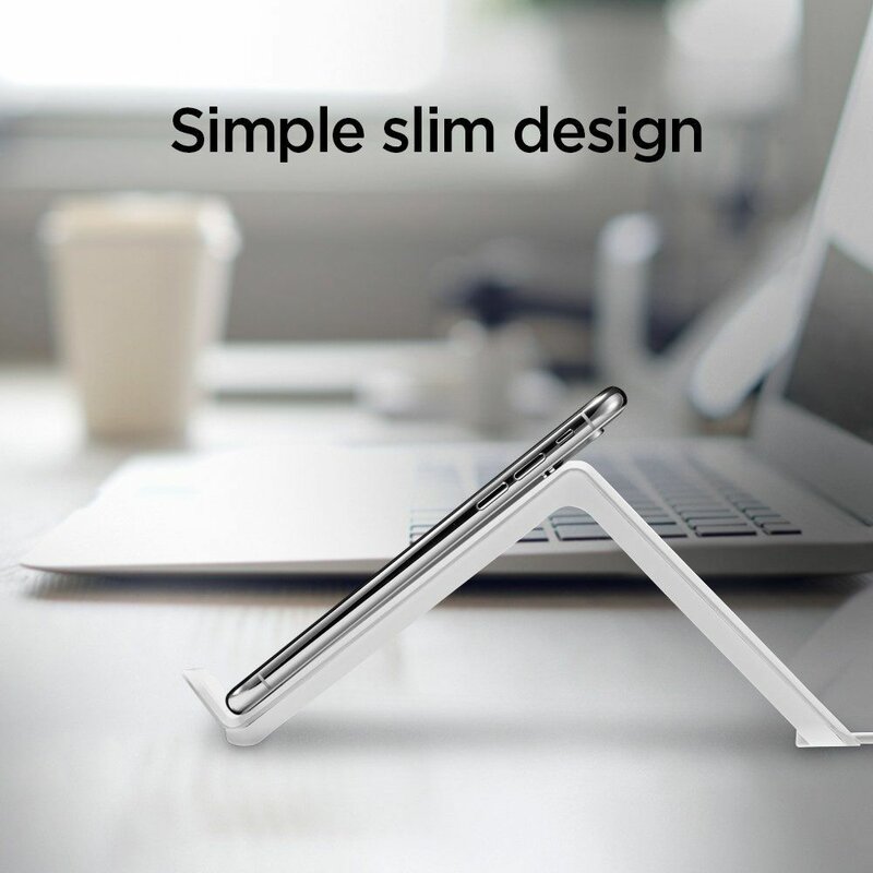 Incarcator Wireless Spigen F303W Cu Incarcare Rapida Qi, 10W - Alb