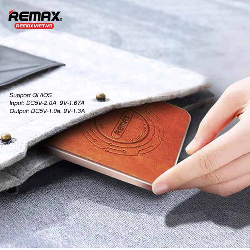 Incarcator Wireless Remax RP-W6 - Gold