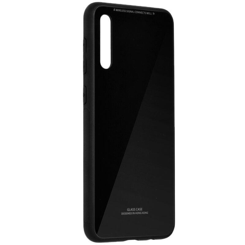 Husa Samsung Galaxy A50 Glass Series - Negru