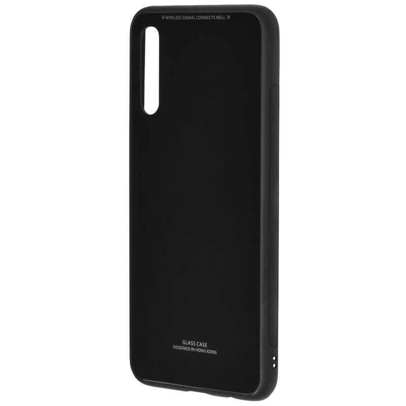 Husa Samsung Galaxy A50 Glass Series - Negru