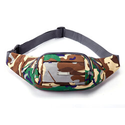 Borseta Sport Multifunctionala Army Camouflage Bag Cu 3 Buzunare - Brown