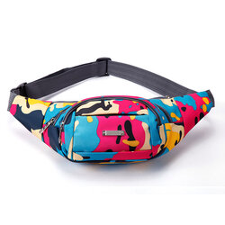 Borseta Sport Multifunctionala Army Camouflage Bag Cu 3 Buzunare - Blue