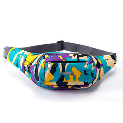 Borseta Sport Multifunctionala Army Camouflage Bag Cu 3 Buzunare - Purple