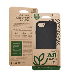 Husa iPhone 7 Forcell Bio Zero Waste Eco Friendly - Negru