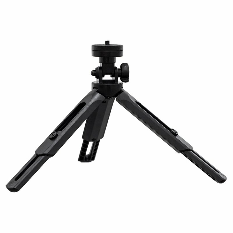 Suport Selfie Stick Mini Tripod Stand Multifunctional 360° Pentru Smartphone / GoPro / SJCAM / DSLR - Negru