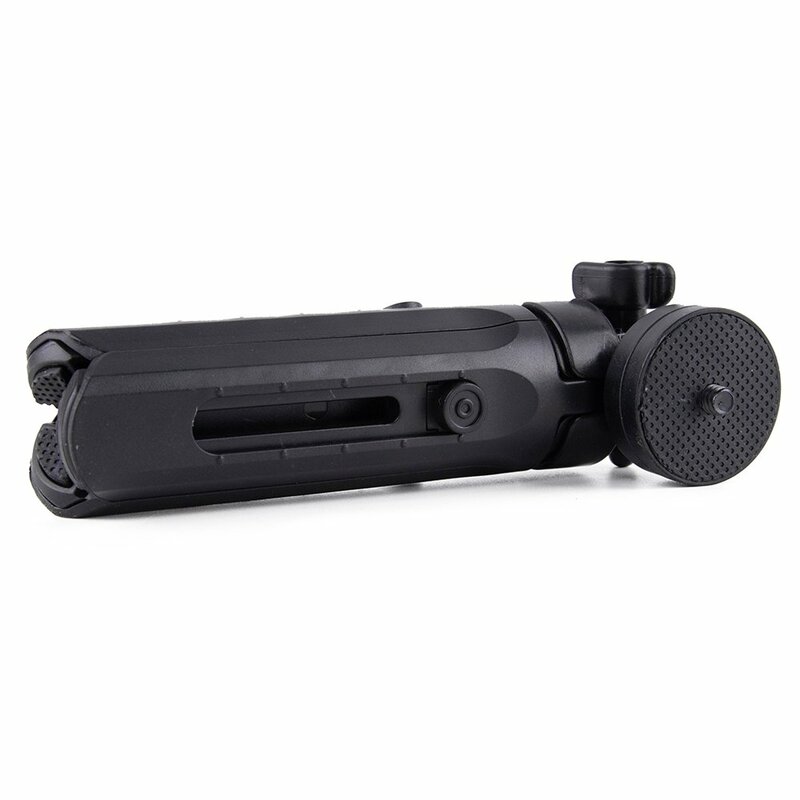 Suport Selfie Stick Mini Tripod Stand Multifunctional 360° Pentru Smartphone / GoPro / SJCAM / DSLR - Negru